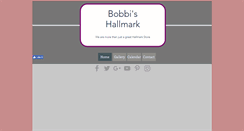 Desktop Screenshot of bobbishallmark.com